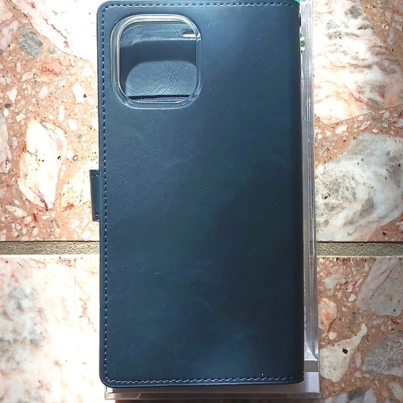 NWT iPhone 12 Diary/Wallet Case Navy - Picture 5 of 12